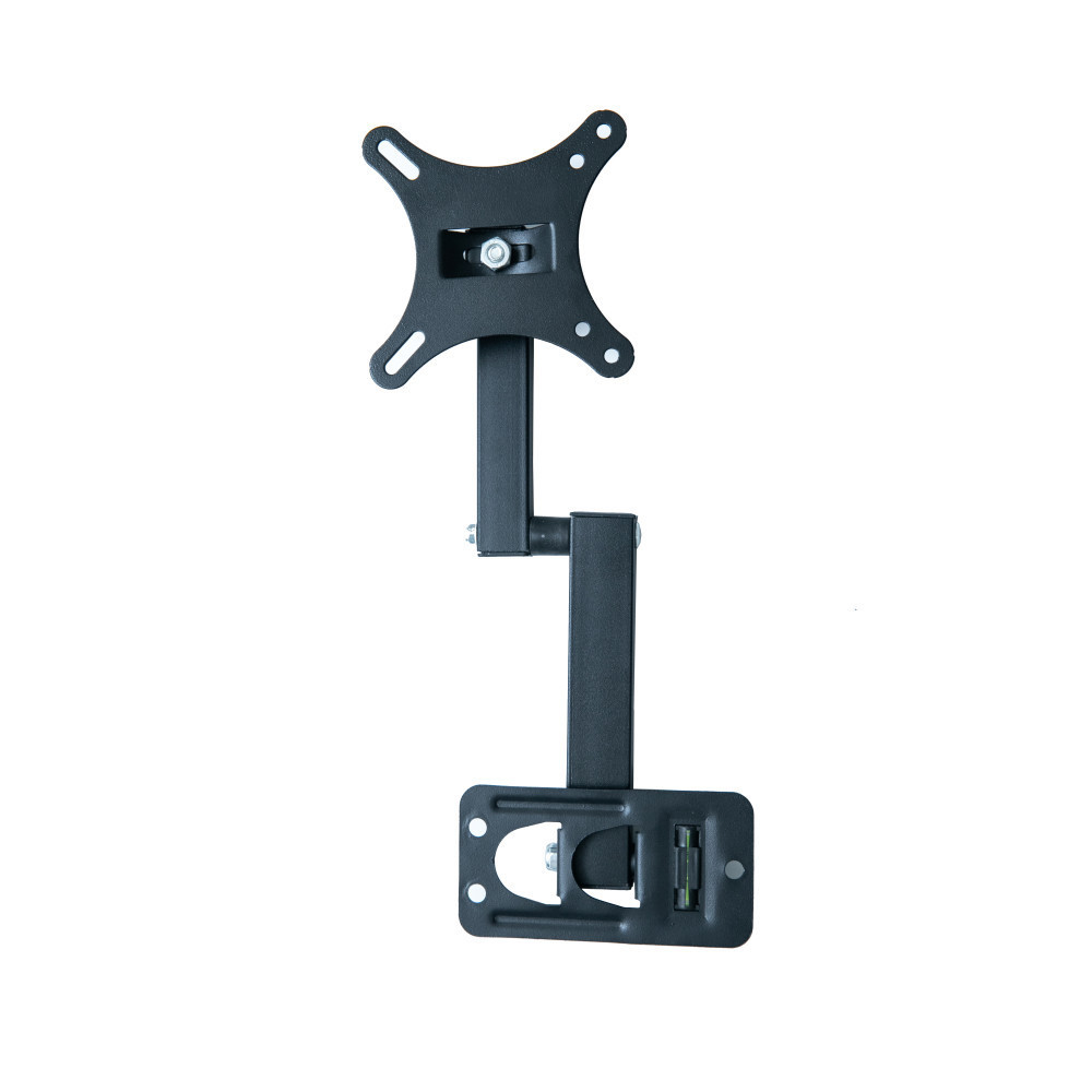 LCD LED Swivel 180 Degree Adjustable TV Wall Mount Bracket Metal Stand Universal Black Holder