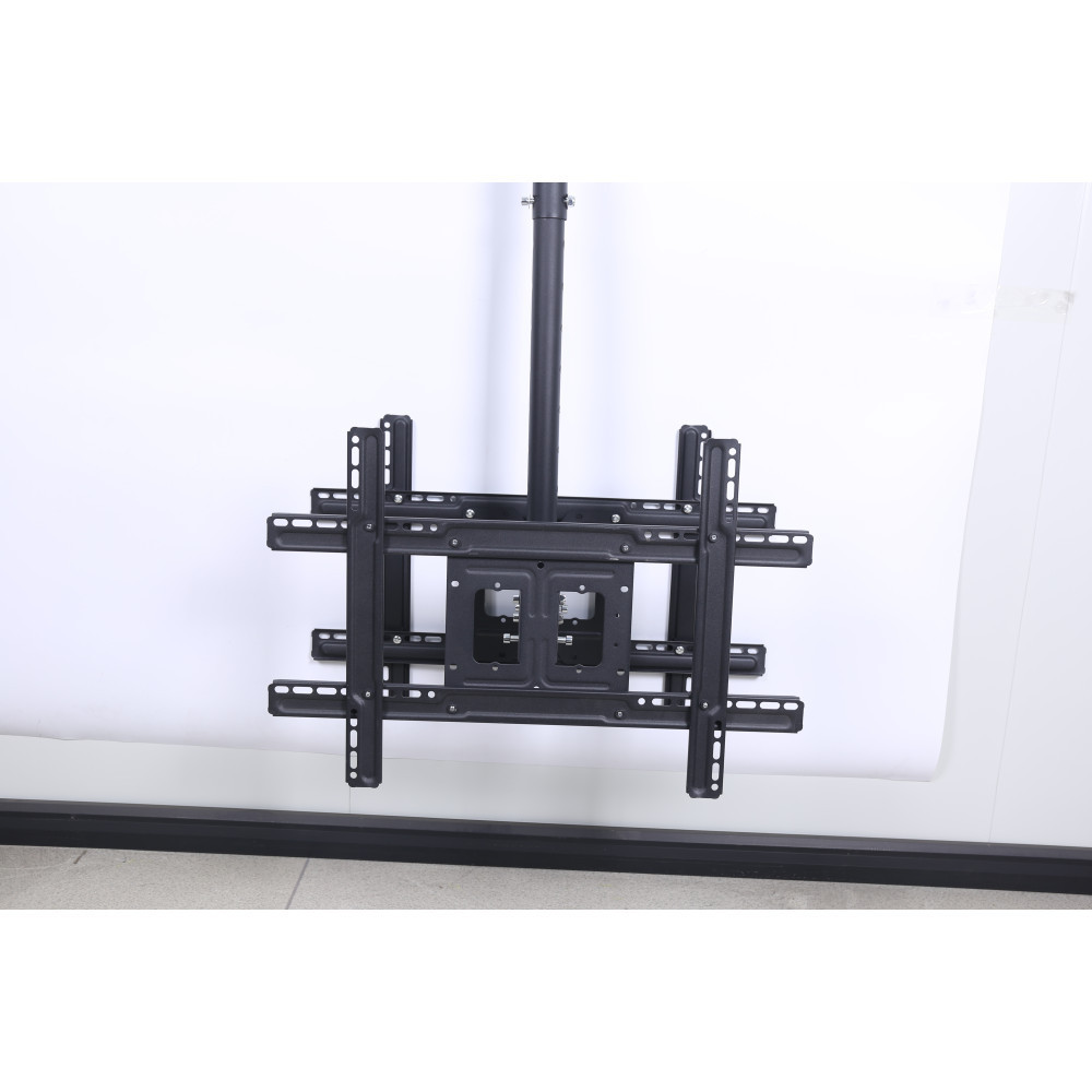 Popular selling height adjustable mount tv bracket flip down ceiling tv stand 360 degree rotating ceiling tv mount