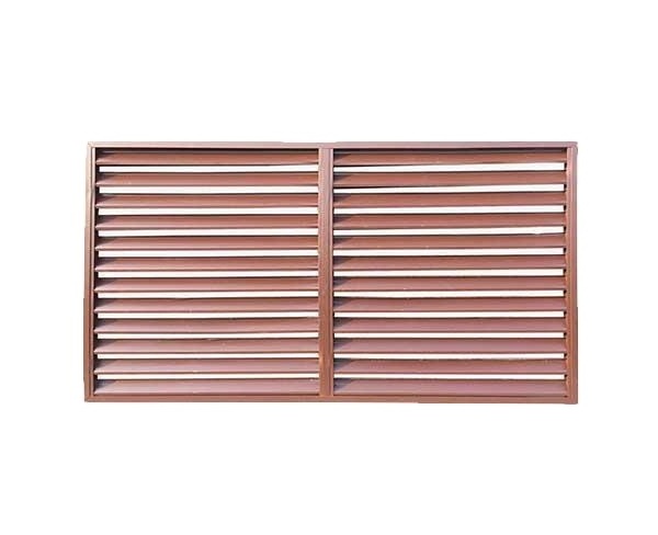 Modern Art Decorative Sun Shade Aluminium Shading Vertical Fixed Sun Louver Facade Aluminum Louver Louvers Aluminium Windows - B