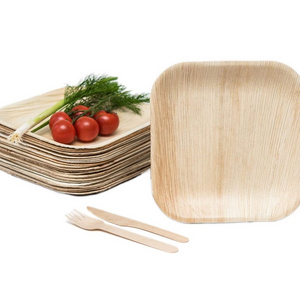 Premium Quality Kitchen and Table top Decoration Areca Wooden Plate for Worldwide Export from Indian Supplier