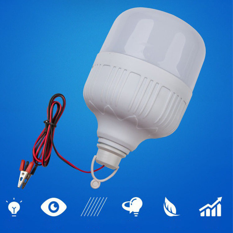 Factory Direct Dc12v Led Light Bulb Clip Type Ip65 Super Lighting Lamp Bulb 6w 9w 12w 18w Plastic DC 12V OEM ODM Emergency Bulb