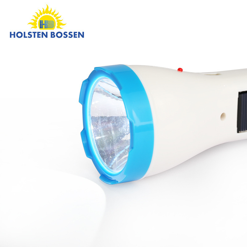 HB1102 Solar Flashlight LED COB Home Outdoor Emergency Lighting Flashlight Household Rechargeable Flashlight