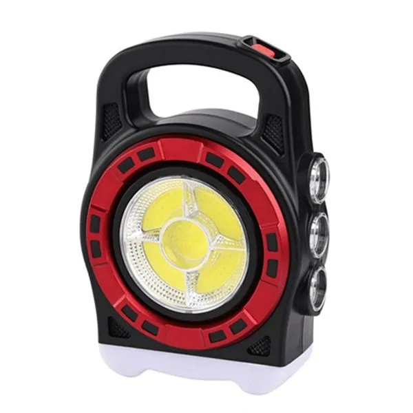 HB6678 solar lights outdoor Led Flashlight High Lumens Waterproof Handheld Spotlight Home Power Failure Camping Hiking