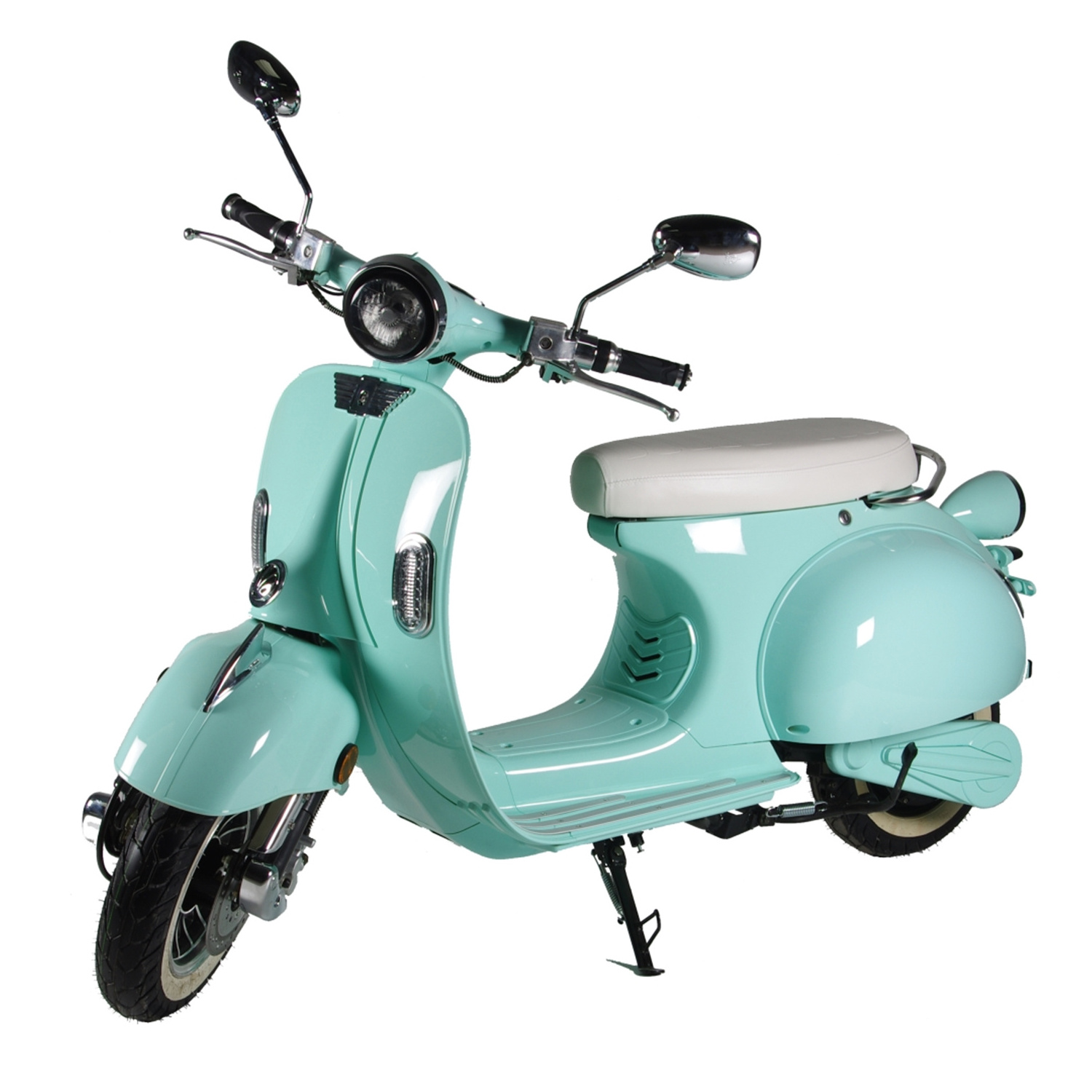 EU Warehouse Ready to Ship 2000w Dual Lithium Battery Electric Scooter Vespa E Motorbike Motorcycle  Moped moto electrique