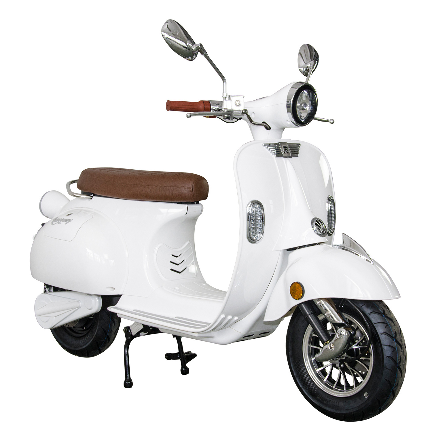 EU Warehouse Ready to Ship 2000w Dual Lithium Battery Electric Scooter Vespa E Motorbike Motorcycle  Moped moto electrique