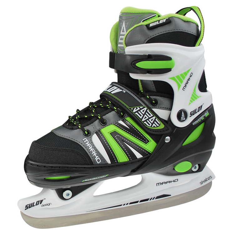 High quality removable interchangeable chassis 2 in 1 adjustable inline ice skates and hockey skates