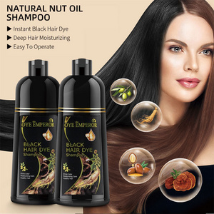 400ML Hair color Wholesale OEM Custom Ammonia Free PPD Free Hair Dye Shampoo for Home Use Salon