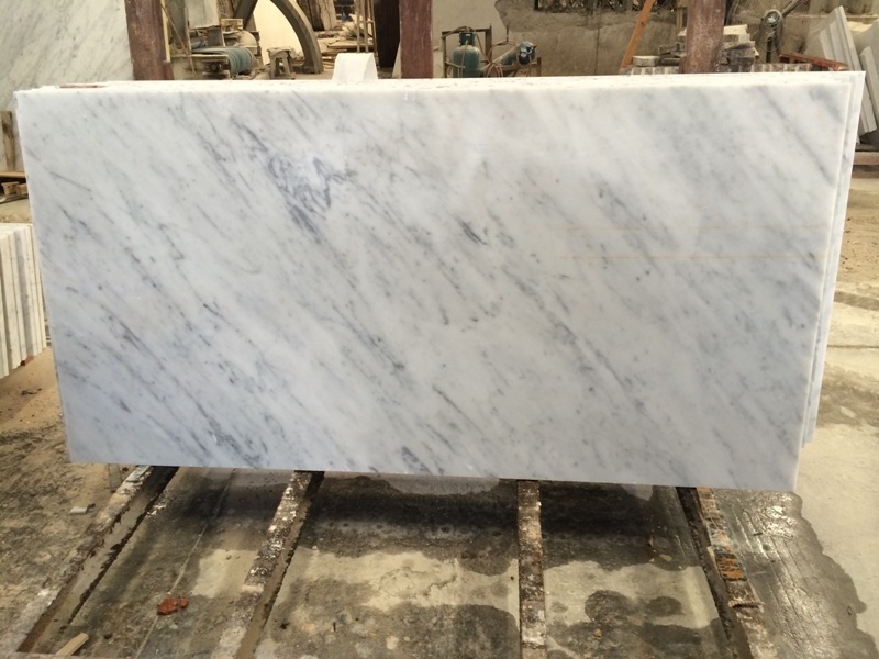 Italian Carrara Marble Price White Stone Tiles Stairs Step Tiles Apartment Polished Interior & Exterior Tile Calcite 3 Years