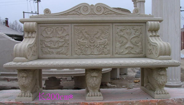 Popular sale lowes marble benches with cheap price