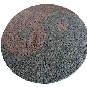 High quality natural cobblestone paver mats