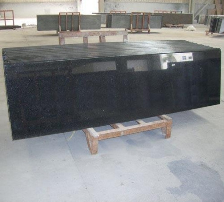 Granite South Africa Nero Impala Black Black Galaxy Big Slab Polished Graphic Design Apartment 5 Years Modern