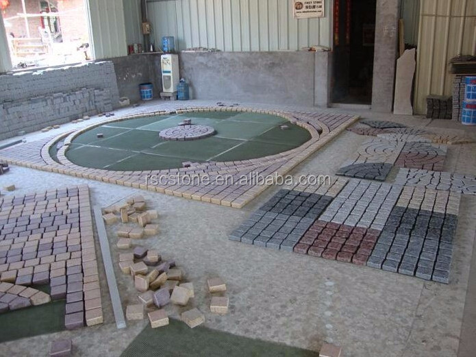 Concrete paving stone , compass paving stone , paving stone circle