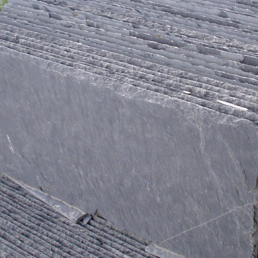 Honed black craft slate slabs for sale