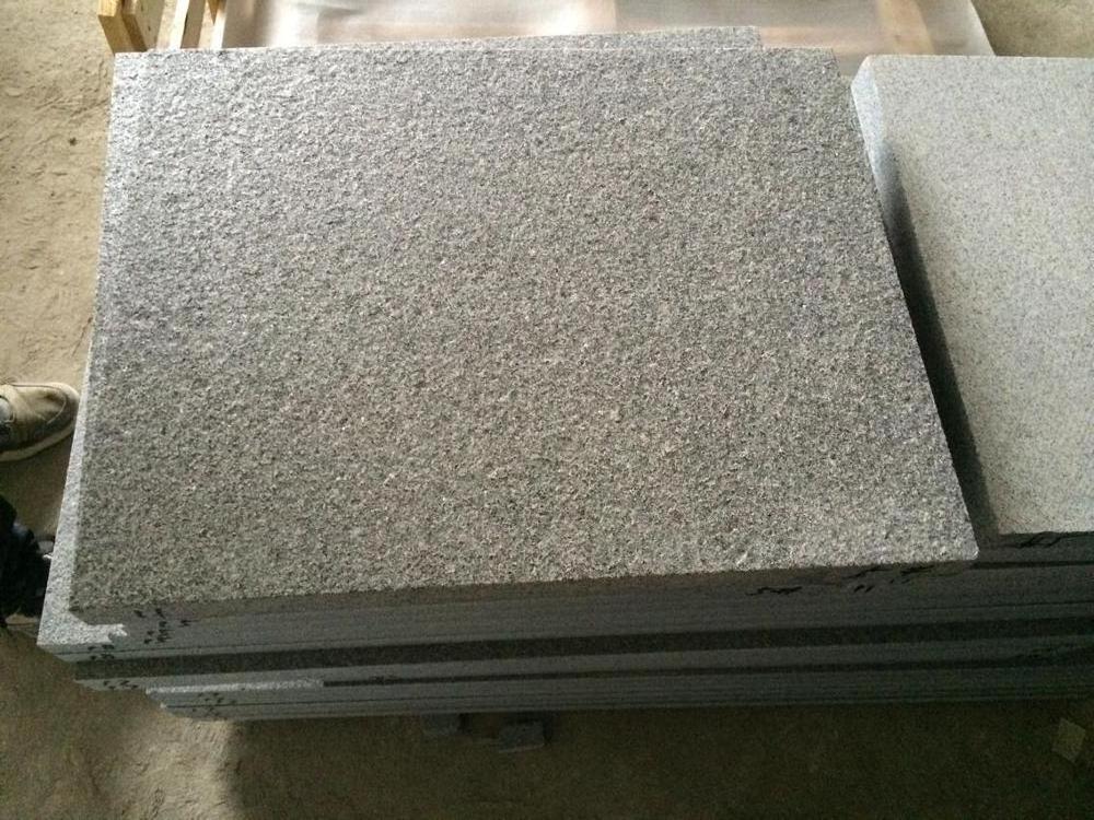 Hainan Black Granite G654 Flamed Outdoor Paving Stone