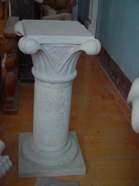 Marble stone gate pillar design decorative house pillar