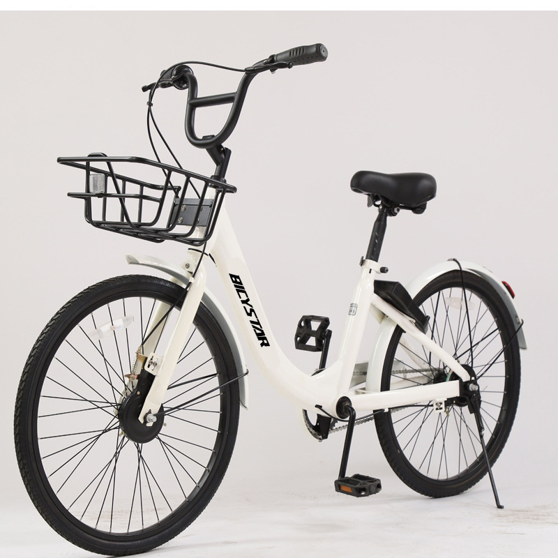 ofo city bike 26 inch 24 inch alloy steel frame city bike oem design for rent with the ce certification