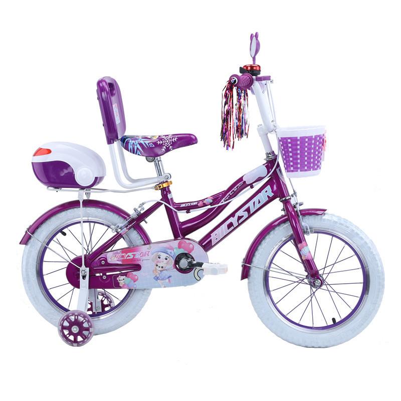 Most popular  girl's bike with training wheels 16 inch children bike  for 6  8 years old girls bicycle