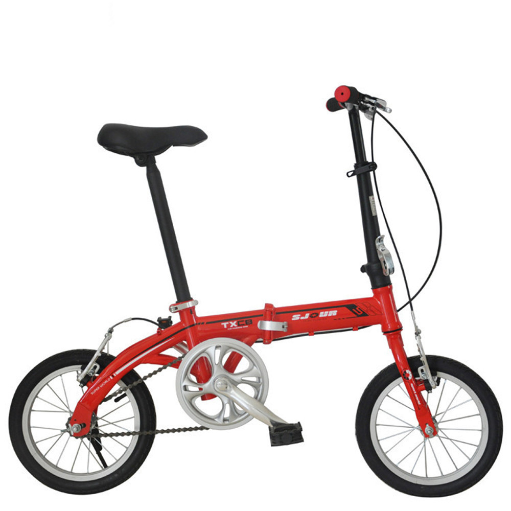 doppelganger kaimarte midrive sport 14 inch 3 wheel fat tire folding bike pikes