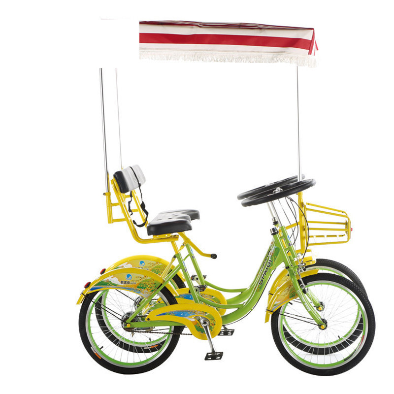 2 person surrey bikes with hand brake control/rental tandem bikes with kids seats/tandem bikes with roof hot selling