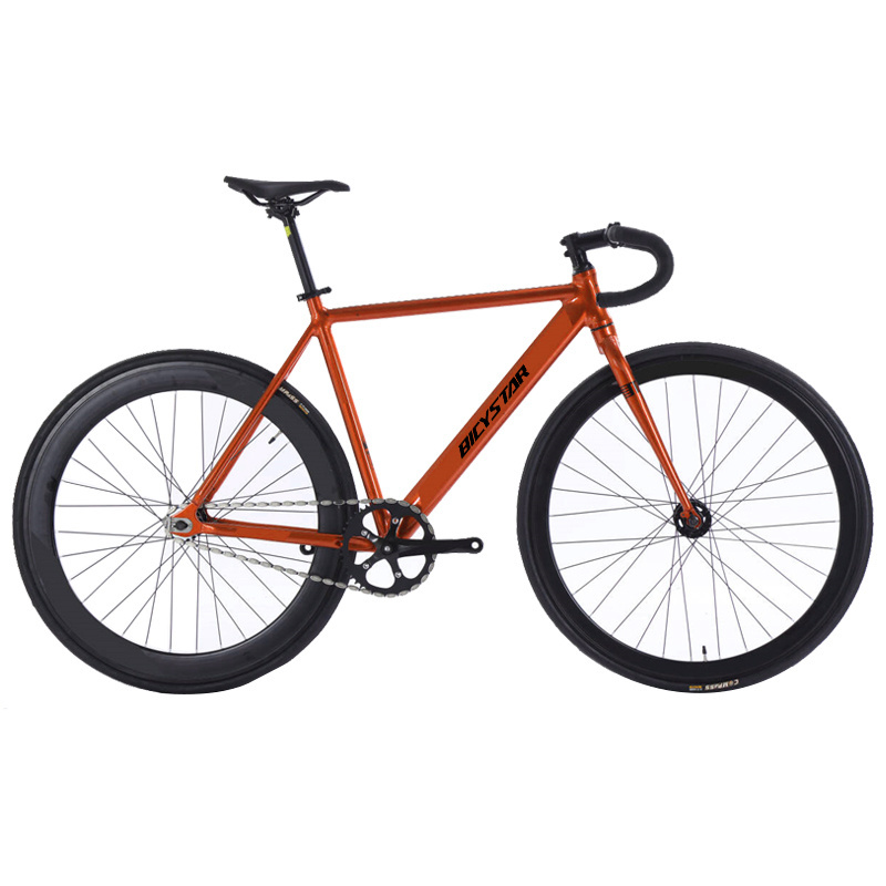 CE Standard 700C Colorful Fixed Gear Bike / Single Speed Fixed Gear Bike Frame Hi-quality from China Titanium bikes fixie