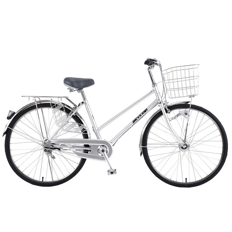 family used bicycle for men and women 24 inch student hot sale city bike