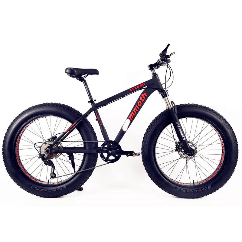 Factory Mountain Bike 26 Inch Fat Tire Snow Bikes Dual Disk Brake Bicycle Wholesale