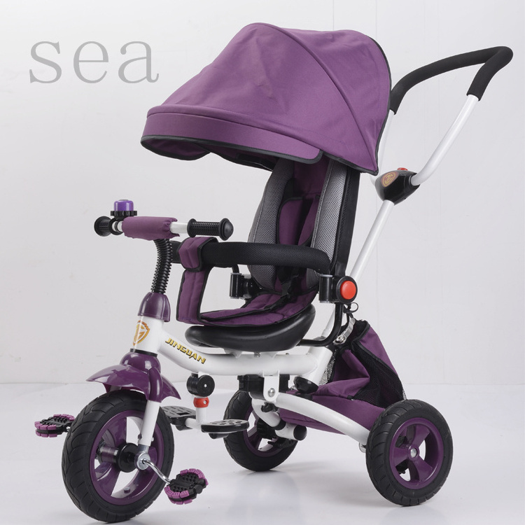 New children trike with umbrella tricycle kids/children trikes with inflatable wheel/children's 3 wheel bikes