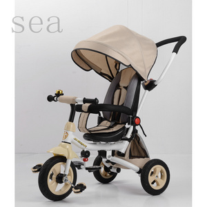 New children trike with umbrella tricycle kids/children trikes with inflatable wheel/children's 3 wheel bikes