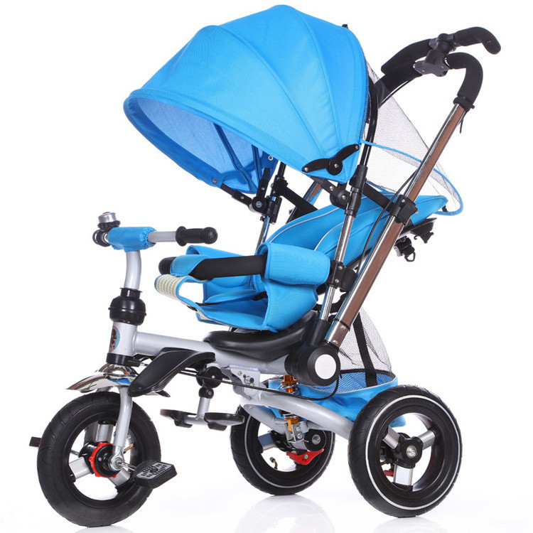 baby tricycle children bicycle in yiwu,children bike with umbrella,tricycle kids double seat baby tricycle