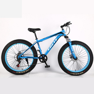 Factory OEM Aluminum alloy second hand used bikes 26'' 21speed big tire fat bike / snow fat bicycle with good quality