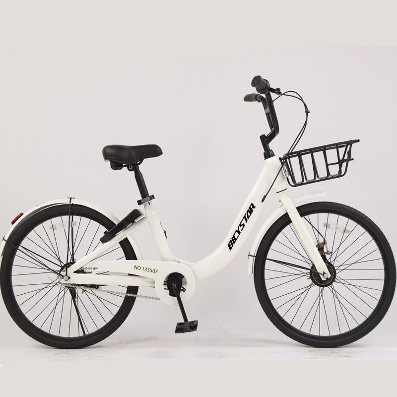 ofo city bike 26 inch 24 inch alloy steel frame city bike oem design for rent with the ce certification