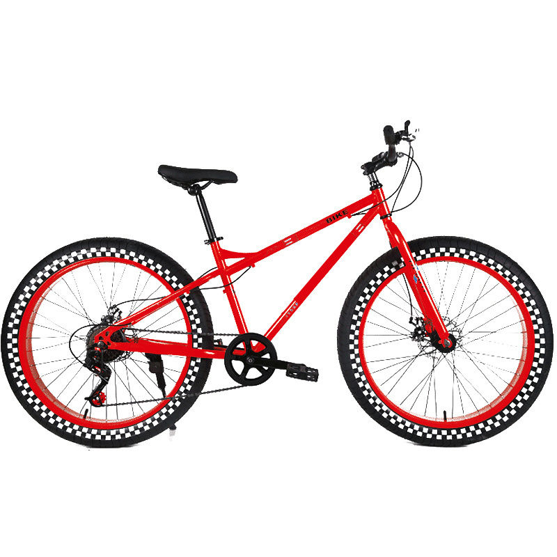 26 x4.0 fat tire aluminum alloy men snow bike /big 29 inch fat mountain bicycle for sale/20 single speed fat tyre cycle