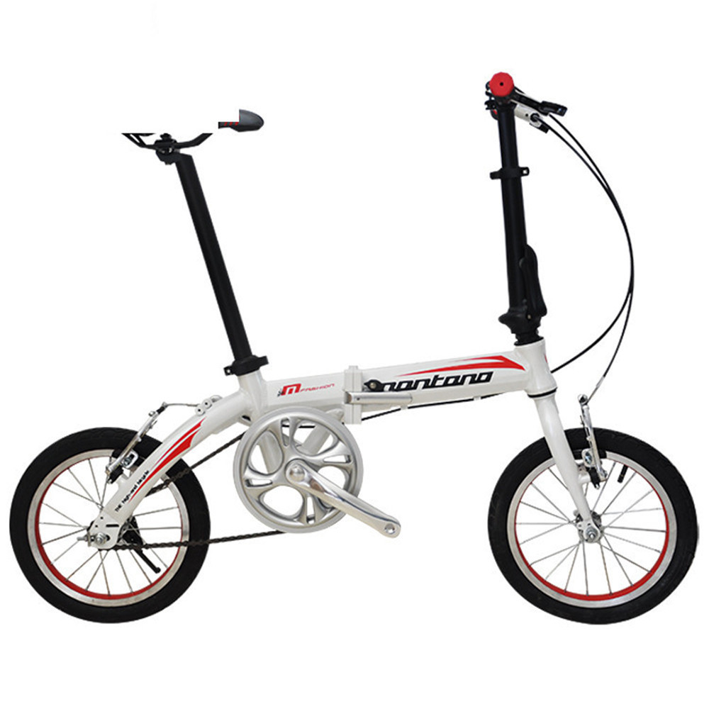 doppelganger kaimarte midrive sport 14 inch 3 wheel fat tire folding bike pikes