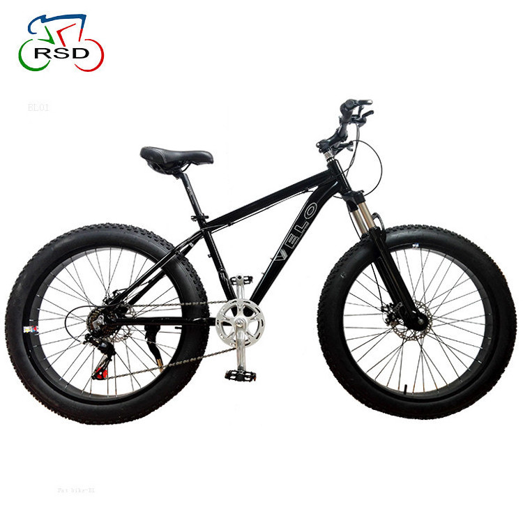 RSD-BL model 26*4.0 inch 21 speed steel frame full suspension fat tires bicycle/snow bike/fat bike wheels from Factory wholesale