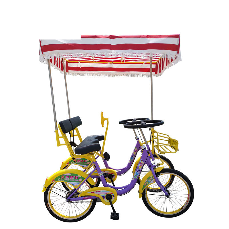 2 person surrey bikes with hand brake control/rental tandem bikes with kids seats/tandem bikes with roof hot selling