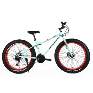 26 x4.0 fat tire aluminum alloy men snow bike /big 29 inch fat mountain bicycle for sale/20 single speed fat tyre cycle