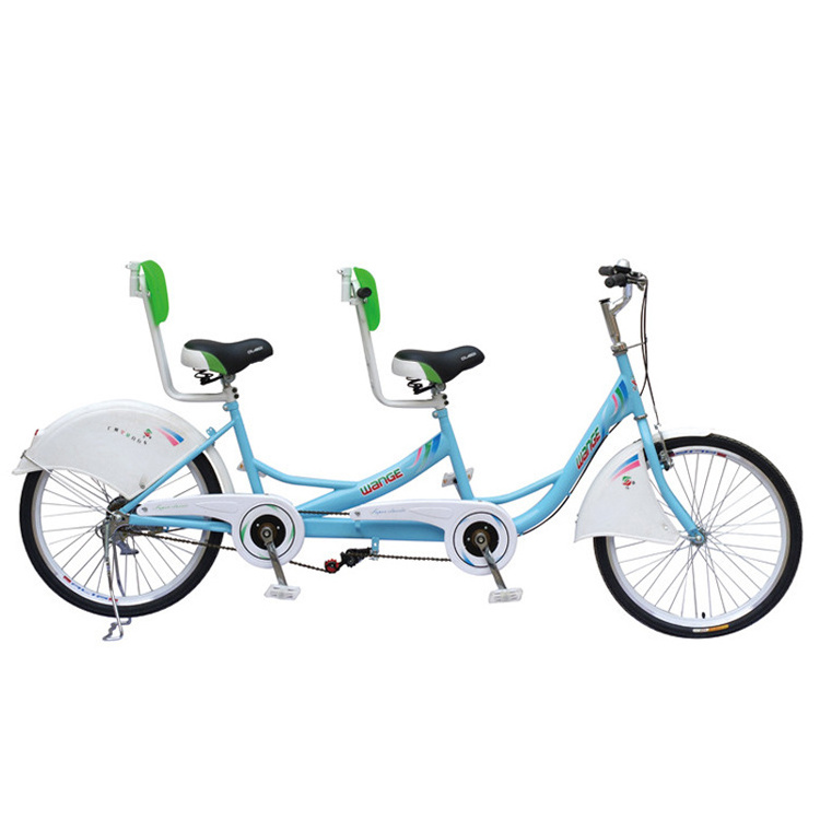 Hot Selling Tandem Bike Four Seat Bicycle/Tandem Bike For A Family/Park Sightseeing 4 Person Surrey BikeTandem Surrey Bike