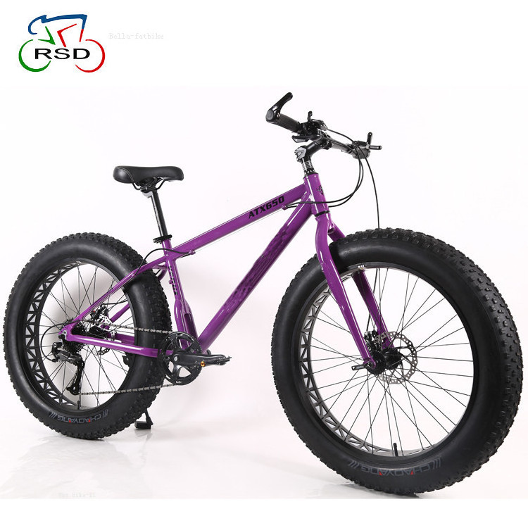 RSD-BL model 26*4.0 inch 21 speed steel frame full suspension fat tires bicycle/snow bike/fat bike wheels from Factory wholesale