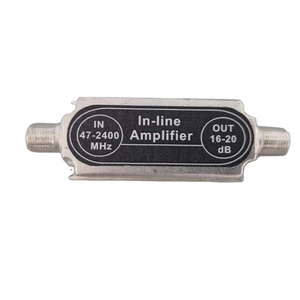 hot selling 47-2400MHz frequency satellite line in-line signal amplifier