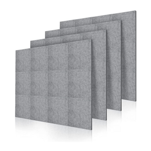 Acoustic Panels 16 x 12 x 0.5 Inches 6 Pack Dense Thick Soundproofing and Sound Absorbing Panel Wall