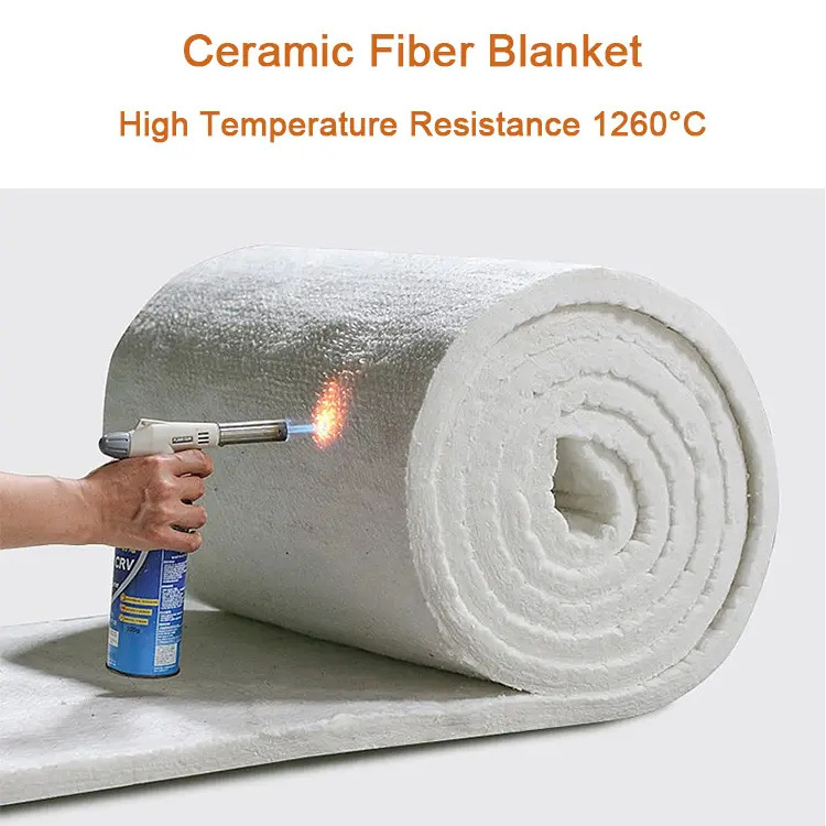 1260 Ceramic Fiber Blanket High Temperature Insulation Refractory ceramic fiber wool for furnace