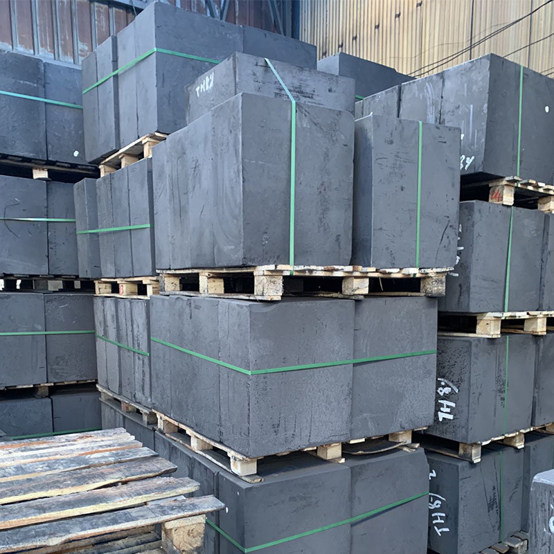 High Strength molded graphite brick low density carbon Graphite Block refractory for Furnace