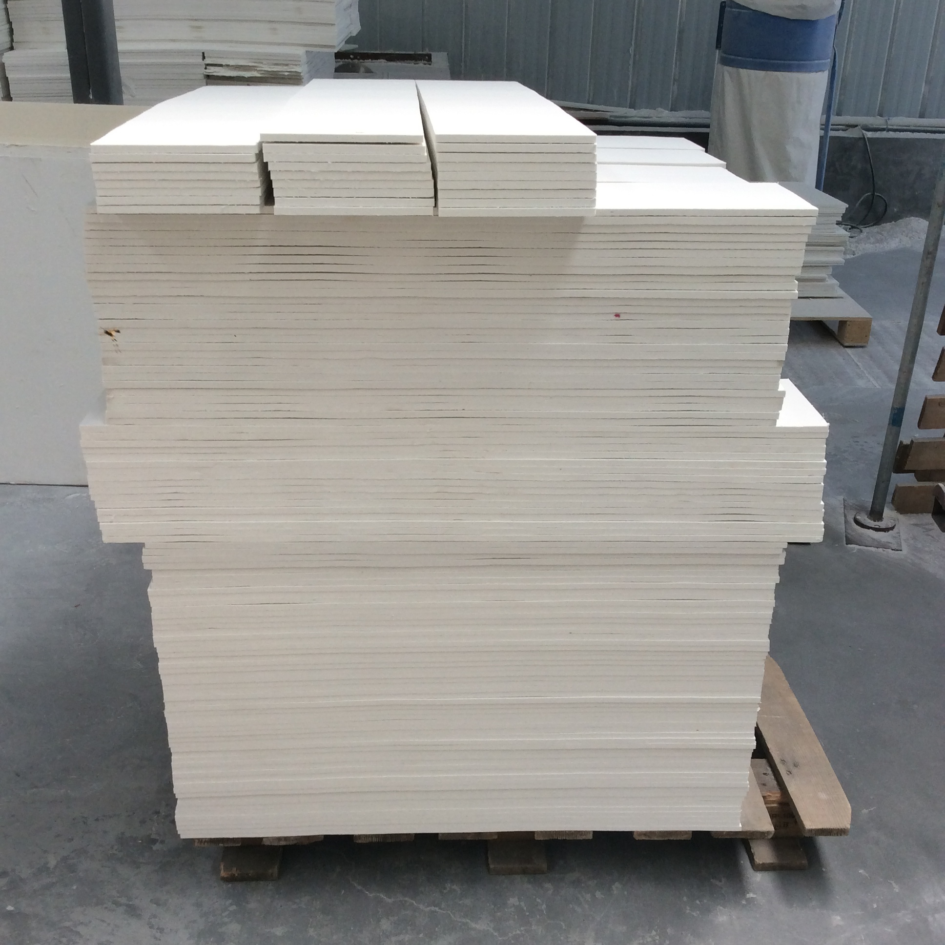 1260C inorganic ceramic fiber board Thermal Insulation Ceramic Fiber Aluminum Silicate rigid Board