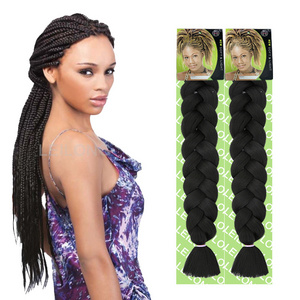 Wholesale Jumbo Crochet Braids Hair Extension For African Long Braiding Hair 82inch 165g