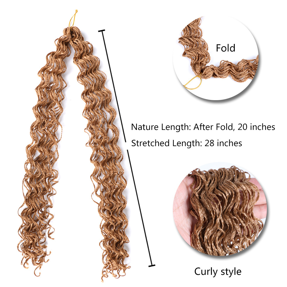 LEILONG Cheap ZIZI Braids Curl Braiding Hair 20'' Best Synthetic Wave Micro Afro 3S Box Zizi Braid Hair Extensions