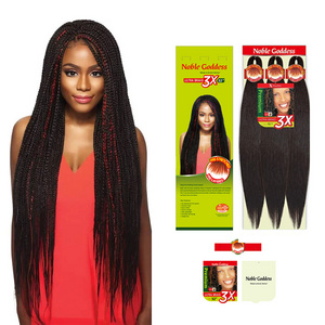 52inch Pre Stretched Braiding Hair Ombre Professional Yaki Strands Extension Prestretched Synthetic Braiding Hair