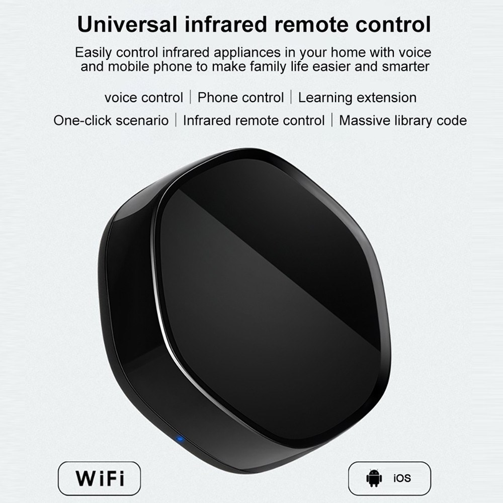 Tuya Zigbee Smart Gateway hub 3 In 1 Multimodal IR Remote Controller   Voice Control Compatible with Alexa Google