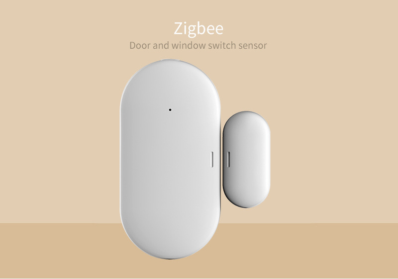 Tuya Zigbee 3.0 Window Detector Smart Automatic Home Security Alarm System Wireless Alexa Google Garage Door Wifi door Sensor