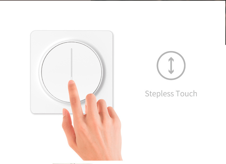 Hot Sell Dimmer Light Switch Alexa Google Voice Control WIFI Control Tuya App LED Light Touch Button Wall Smart Switch