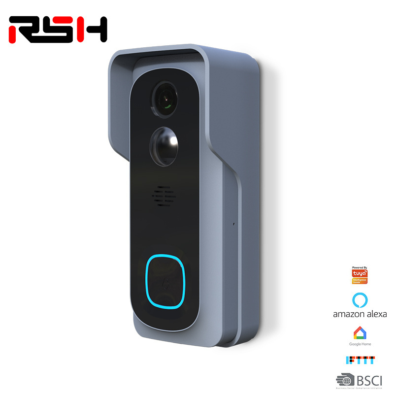 Smart Home Wireless WIFI Door Camera With Night Vision Smart Security Video Ring Doorbell Camera